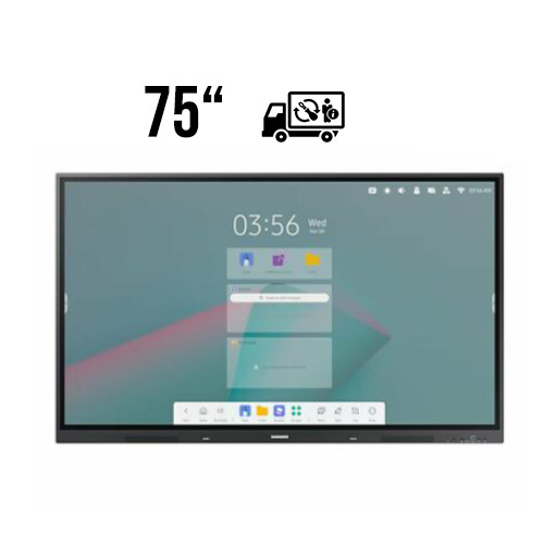 Interaktivní panel Samsung 75“ s OS Android včetně montáže