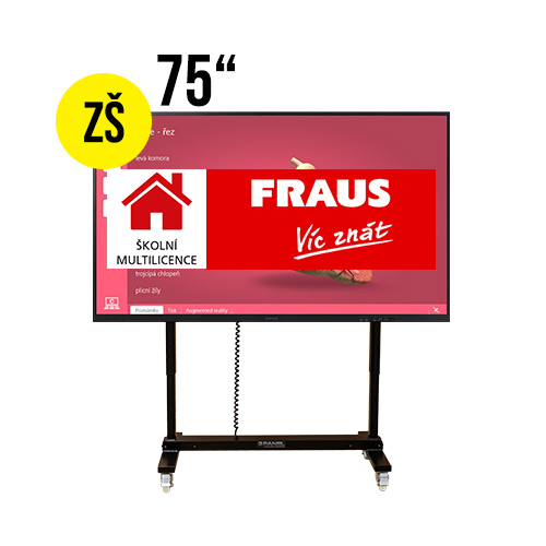 Balíček 3Panel 75" + DVPP + Fraus Flexibooks